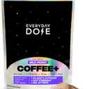 Everyday Dose Premium Adaptogenic Mushroom Coffee with Grass-Fed Collagen, Chaga, Lions Mane & L-Theanine for Better Focus, Energy, Digestion, Skin, and Immunity 30 Servings