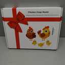 Foldable Chicken Coop Heater for Winter, 240W Large Size Waterproof Chicken Heater for Coop, Radiant Heat Chicks Coop Heater with 2 Heating Plates for Inside and Outdoor Pet, 22.5'' X 11.2''