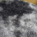 6x9 Ft Large Shag Rugs for Living Room, Tie-Dyed Ultra Soft Fluffy Furry Area Rugs for Bedroom Indoor Floor, Aesthetic Carpet for Kids Home Decor (Dark Grey)