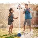 ArtCreativity Water Rocket Sprinkler for Kids, Water Rocket Launcher Toys, Outdoor Sprinkler for Kids - Water Toys for Backyard Garden Lawn Swimming Pool, Summer Fun for Kid Outdoor