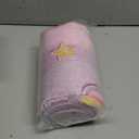 Joiedomi Glow in The Dark Blanket - Unicorns Gifts Toys for Girls Age 2 3 4 5 6 7 8 9 10 11 12 Year Old - Soft Cozy Flannel Kids Throw Blanket, Birthday Bedroom Decor 50"60" (Pink Purple Unicorn)