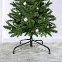 16 Inch Metal Christmas Tree Stand for 4 to 10ft Christmas Trees, Heavy Duty Folding Christmas Tree Stand, Universal Artificial Christmas Tree Stand Replacement