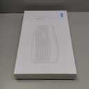 Wireless Keyboard and Mouse Combo,2.4G Full Size Wave Keys Ergonomic Keyboard with Wrist Rest for Natural Typing, 3 DPI Adjustable Ergonomic Silent Mouse for Computer/Laptop/Windows/Mac (Gray)