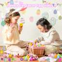 48PCS Easter Squishies for Plastic Egg Fillers, Easter Mochi Squishy Toys for Eggs Hunt Games, Easter Fidget Toys for Kids, Toddlers & Teens, Gifts, Easter Basket Stuffers, Classroom Prizes