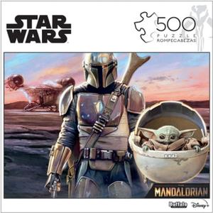Buffalo Games - Star Wars - This is The Way - 500 Piece Jigsaw Puzzle for Adults Challenging Puzzle Perfect for Game Nights - Finished Puzzle Size is 21.25 x 15.00