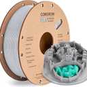 Comgrow PLA 3D Printer Filament, 3D Printer PLA Filament 1.75mm, Dimensional Accuracy +/- 0.02 mm, 1KG Spool PLA Grey
