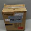 360 Rotating Jewelry Box with 5 Drawers, Spacious Vertical Jewelry Organizer with Glass Window, Jewelry Storage Case, Dustproof & Moisture-resistant Design, White