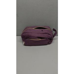 Crochet Yarn Bag Knitting Bag Storage for Crocheting Accessories Crochet Hook Case Organizer Gift for Crochet Lovers (Purple)