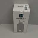 DYSANKY Insulated Water Bottle | Thickened Stainless Steel Vacuum Metal | Portable Sports Half Gallon Large Water Jug for Gym and Hiking with Straw, Carrier Bag, Handle Strap | BPA-Free 64 oz (Advanced Black)