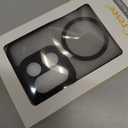 Magnetic for OnePlus 15 Case, Compatible with Magsafe, Matte Translucent Hard Back + TPU Bumper Shockproof Phone Cover with Magnet for OnePlus 15 - Black Frost