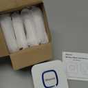 MAXCIO Wi-Fi Water Leak Detector 4 Pack, Smart Water Wireless Sensor with 110dB Adjustable Alarm, APP, SMS, Phone Notifications, 1640ft Transmission Range, Suitable for Basement, Bathroom, and Kitchen