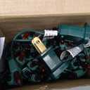 PREXTEX Christmas String Lights with Green Wire - 100 Count, 20 Ft Multicolored Christmas Tree Lights for Xmas Decorations Indoor and Outdoor - Incandescent String Light for Patios, Fences, Holidays