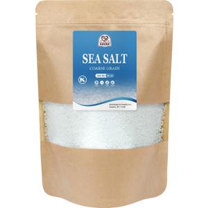52USA Sea Salt, 2lb - 32oz (1 Pack), Coarse Grain, Salt Grinder Refill | Perfect Coarse Sea Salt For Cooking, All Natural Sea Salt (EXP 05/16/29)