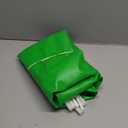 MEEXPAWS Dog Pee Pad Holder Foldable, Puppy Pad Holder Liner Base High Side, Dog Litter Box Indoor for Large Dog 33x22, Training Pad Holder Leak-Proof, Potty Pad Holder for Dogs Easy Clean (Green)