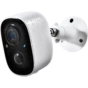 Security Camera Wireless Outdoor, Outdoor Camera Wireless 2-Way Talk Battery Powered Wi-Fi Cameras for Outside and Indoor 2K Night Vision AI Motion Detection Spotlight Siren Alarm IP65 Weatherproof