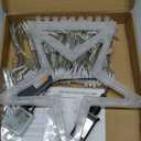 FUNIAO Christmas String Lights 320 LED Christmas Decorations Star Waterfall Lights with 11 Modes Remote Control for Tree Wall Yard Wedding Party (Warmwhite+Multicolored)