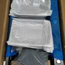 31.5x17.7 Inch Waterfall Kitchen Sink, Black Single Bowl Sinks Pull Down Sprayhead Faucet Kitchen Sink with Cup Washer