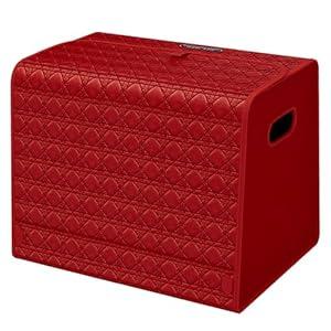 Aiuwo Trunk Organizer for Car,Car Trunk Organizer and Storage for SUV,Truck,MPV Collapsible Multi Compartment Extra Large capacity and Adjustable (Red, Standard) (S-15.8*13*12.5IN)