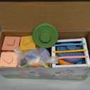 4-in-1 Baby Toys for 6-12 Months, Montessori Soft Stacking Blocks for Babies, Infants Teething Toys, Sensory Balls and Educational Learning Set for Toddlers (Boys & Girls)