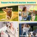 3 x Dog Teeth Dental Finger Wipes for Dogs & Cats No-Rinse Dog Finger Toothbrush Dog Plaque & Tartar Prevention with Brushing Beads Dog Breath Freshene 50pcs