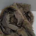 Amazhiyu Women's Faux Fur Zip Up Vest Coats Lapel Sleeveless Jackets with Pocket Brown, Large