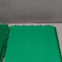 InOut Flooring 8 Green Tiles - High Durability Colored Flooring - Interlocking Versatile Training Surface - Indoor&Outdoor, Dance Floor, Basketball, Multi Sports