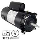 UST1202 2HP Replaces Century/AO Smith Swimming Pool Pump Motor for Hayward Super, Max Flow, Northstar, Ja-cuzzi Magnum Pump, C48M2N111 SP1615Z1M B230, 2 Horsepower 115/230V 56J Frame with Seal Kit