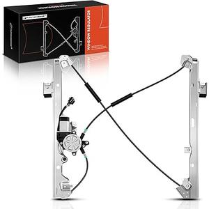 A-Premium Front Driver Side Power Window Regulator w/Motor Replacement for Chevrolet Silverado Tahoe GMC Yukon XL Sierra Escalade Pickup Truck SUV 2000-2006