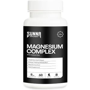 Sunna Supplements Magnesium 60's (150ml White), EXP: January 2029