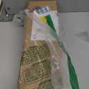 Meangood Floating Shelves Wall Mounted Set of 2, Rustic Wood Wall Storage Shelves for Bedroom,Living Room,Bathroom, Kitchen (White)