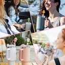 2 x 6-Pack Straw Covers Cap for Stanley Cup, Stanley Straw Caps Compatible with 40 oz Stanley Tumbler, Reusable Silicone Dust-Proof Straw Tips for Stanley Jug Drinking Straws Plug, Animals