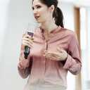 DOITOOL U Shape Handheld Microphone Windscreen Cover Pop Filter for Vocal Recording Live Streaming Speech Protection 3.14X3.14X2.55 Inches