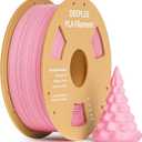 PLA 1.75mm 3D Printer Filament, Dimensional Accuracy +/- 0.02mm, Neatly Wound, No Clogging, Vacuum Package, Fits for Most FDM 3D Printers, 1kg Pink