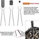 Yoursme Fuel Injector Remover Tool for Ford & Volvo 1.0L 1.5L 1.6L 1.8L 2.0L 2.3L 2.7L 3.5L Replace OE# 310-206, 9997410