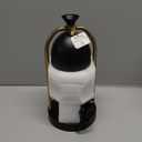 Hong-in Candle Warmer Lamp - with Timer & Dimmable, Cozy Birthday Gift for Women Mom, Modern Home Decor House Warming Gifts Wax Melt Warmer for Jar Candles with 2 Bulbs (Black)