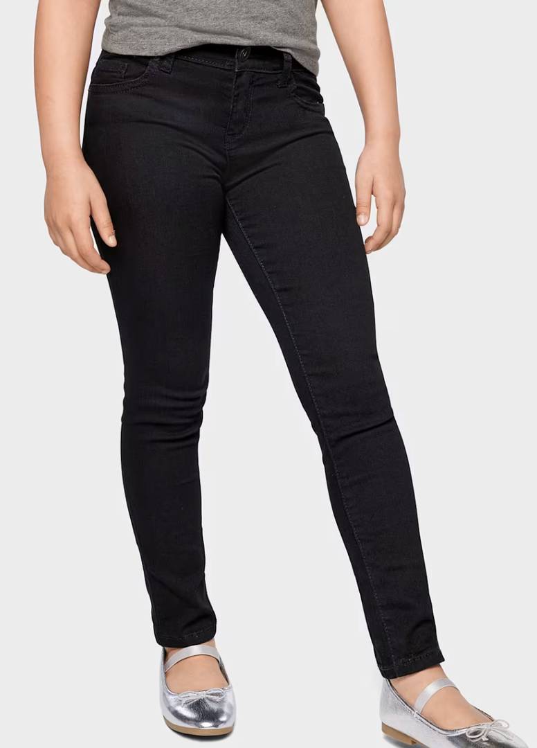 The Children's Place Black Girl Jeans (8)