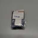 Mr. Pen- Small Christmas Tree Skirt 24 inch, Black Sequin Christmas Tree Skirt Black