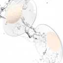 Niidor Transparent Nipple Covers For Women Seamless Silicone Pasties Nipple Covers Reusable 2025 Upgraded Breast Petals (Small)
