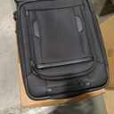Samsonite Pro Travel Softside Expandable Luggage with Spinner Wheels, Black, Carry-On 21-Inch