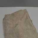 Waterproof Faux Linen Farmhouse Round Table Cloth for Indoor/Outdoor, Decorative Rustic Fabric Tablecloth Cover for Party Picnic Dining & Kitchen Table (60 Inch, Round (2-4 Seats), Natural)