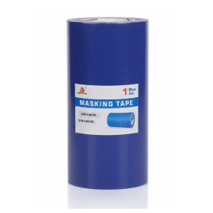 Multi-Surface Painter's Tape, UV Anti Residue Free Blue Tape, Wall Painting Masking Tape with Sharp Lines for Indoor Outdoor Painting, 9 inch x 60 Yard
