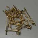 6 Pcs Gold Display Stand,Sonku 4 Inch Iron Display,Photo Holder Stand,Decorative Plates,Displays Picture Frames,Artworks