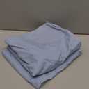 California Design Den 100% Organic Cotton King Size Pillow Cases 2 Set, Soft & Crisp Percale Weave Cotton Pillowcases (Blue Hydrangea)