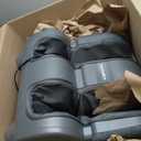 Homedics Deluxe Foot Massager & Calf Massager, Rolling & Compression Massage, Adjustable Tilt, Washable Liners, 4 Programs, 3 Intensity for Muscle Relief and Post-Workout Recovery