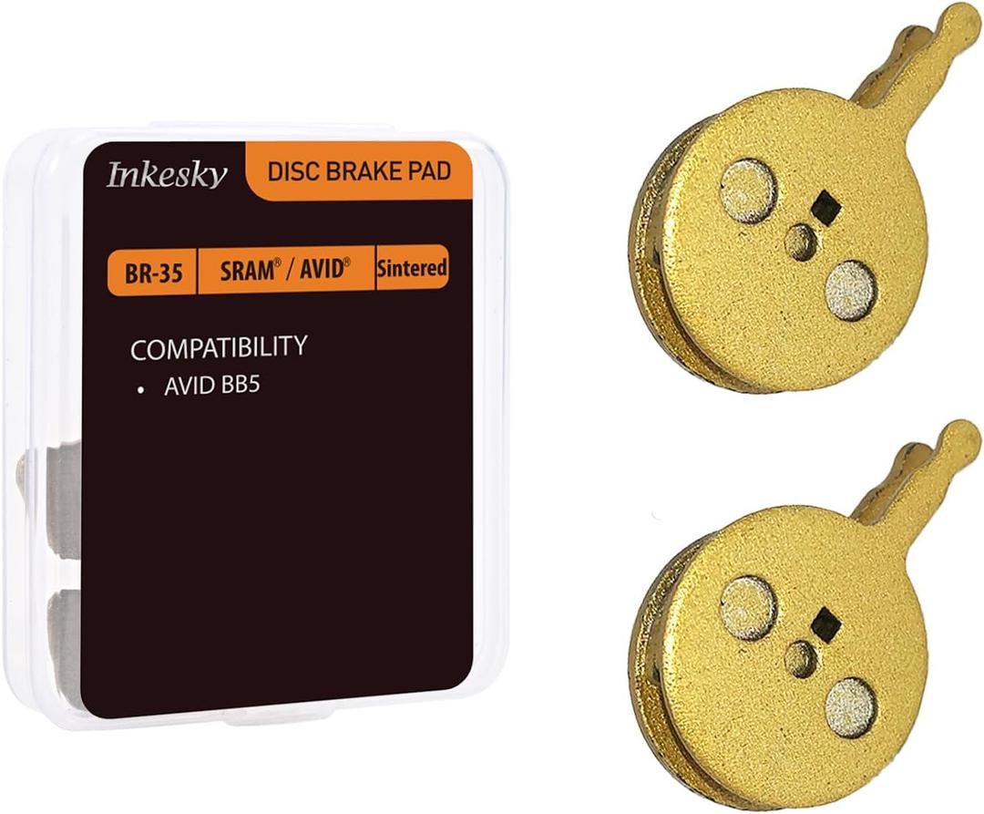 Brake Pads Compatible with AVID BB5, Dualtron Ultra/Ultra II/Spider/Eagle/New Dualtron, Promax DSK710/300/300R/330/330R/Render R (Sintered)