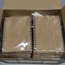 Fulmoon 30 Set Small Spiral Notebooks A6 with Pens Bulk, Multicolor 4" x 6" Pocket Notebooks Mini Lined Journals 50 Sheets for Back to School Supplies Students Rewards Office Gifts (Kraft White)