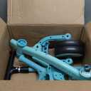 5 in 1 Toddler Tricycle with Steering Push Handle for 1 2 3 4 Years Old, Kids Trike with Removable Pedals, First Riding Toy Birthday Gift for Boys Girls, Blue