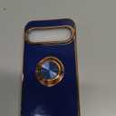 Tnarru Designed for Google Pixel 10/Pixel 10 Pro Case with Ring Stand, Support Magnetic Car Mount Rotating Finger Holder Soft TPU Cover Plating Edge Slim Phone Case for Pixel 10/10 Pro 5G Blue