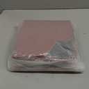 Zpana 2PCS Car Kick Mat Back Seat Protector, Microfiber Leather Vehicle Back Seat Cover with Storage Pocket, Automotive Backseat Anti-Kick Pad for Kids Pets, Universal for Truck SUV RV (Red)