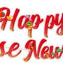 Chinese New Year Decorations 2026,Year of The Horse Red Hanging Swirls Lunar New Year Banners,Spring Festival Party Decorations Supplies